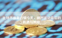 比特币最新行情今天，剧烈波动背后的机遇与风险