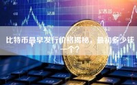 比特币最早发行价格揭秘，最初多少钱一个？