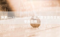 探索www.binance.com，一站式数字货币交易平台指南