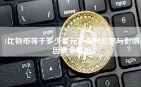 1比特币等于多少美元？实时汇率与影响因素全解析