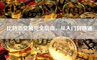 比特币交易完全指南，从入门到精通