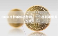 2016年比特币价格回顾，一个比特币值多少钱？