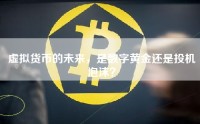 虚拟货币的未来，是数字黄金还是投机泡沫？