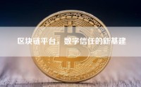 区块链平台，数字信任的新基建