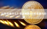 比特币是什么？全面解析BTC的本质与价值