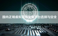 国内正规虚拟货币交易平台选择与安全指南