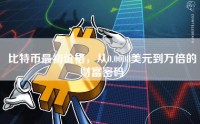 比特币最初价格，从0.0008美元到万倍的财富密码