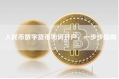 人民币数字货币如何开户,一步步指南 人民币数字货币如何开户,一步步指南