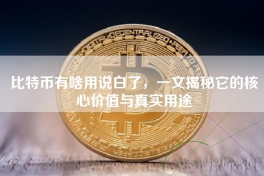 比特币有啥用说白了，一文揭秘它的核心价值与真实用途