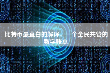 比特币最直白的解释，一个全民共管的数字账本