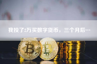 我投了2万买数字货币，三个月后…