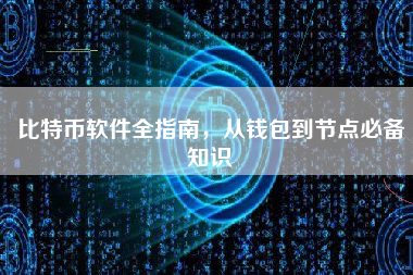 比特币软件全指南，从钱包到节点必备知识