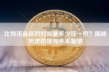 比特币最低的时候是多少钱一枚？揭秘历史价格与未来展望