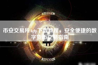 币安交易所App下载教程，安全便捷的数字货币交易指南